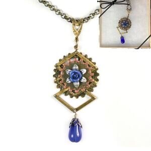 New NoMonet Mina Harker Steampunk Victorian Necklace
